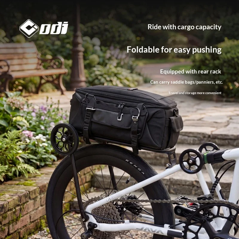 Cargo Rack Aluminum - Porte-bagages arrière pour vélo pliant Brompton