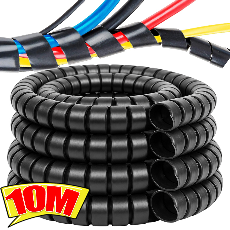 Cable Lock Flexible - Gaine spirale pour câbles, protection de