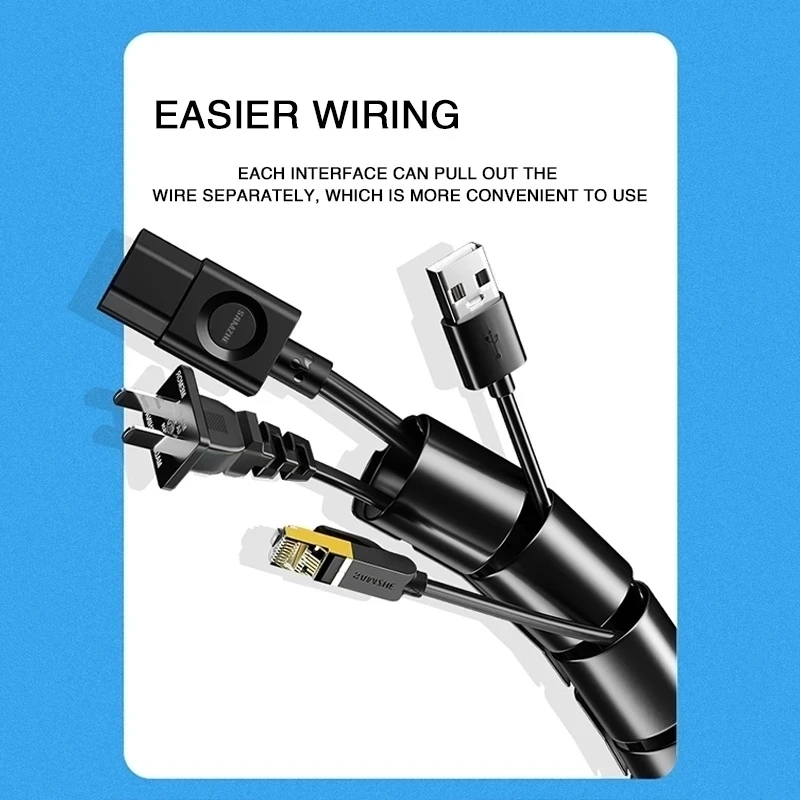 Organisateur de câbles en spir - Cable Lock Flexible avis et prix