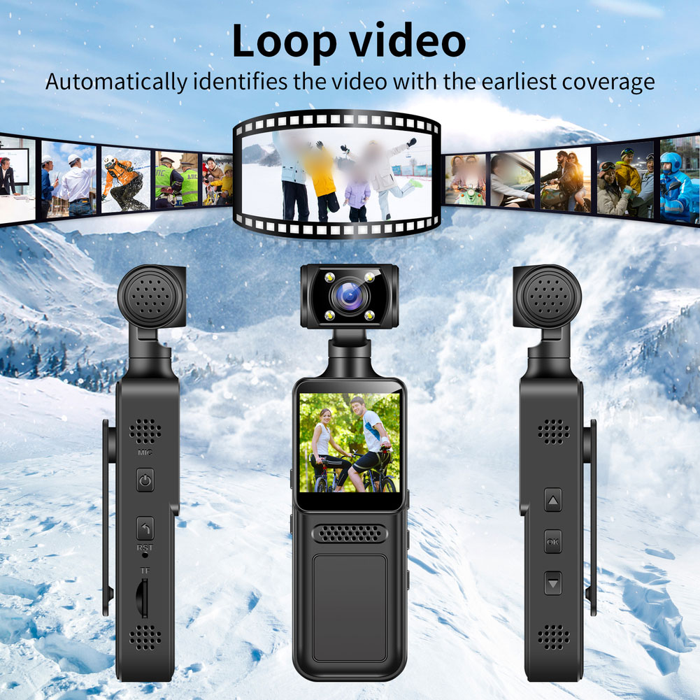 Enregistreur de cyclisme 4K, d - Cycling Loop avis et prix