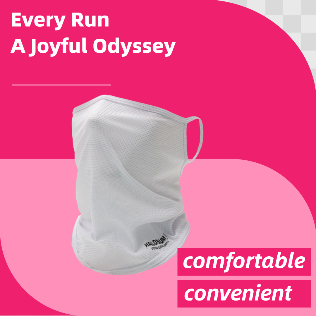 Masque complet en soie glacée, - Cycling Loop avis et prix