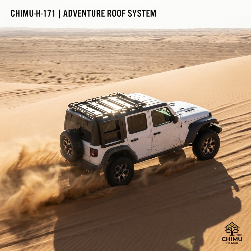 【CHIMU HOME】Plateforme de toit - Cargo Rack Aluminum avis et prix