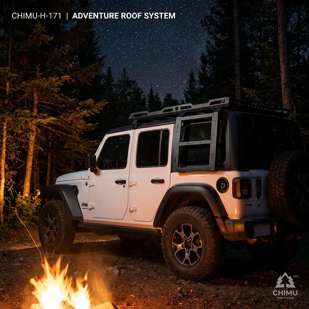 【CHIMU HOME】Plateforme de toit - Cargo Rack Aluminum avis et prix