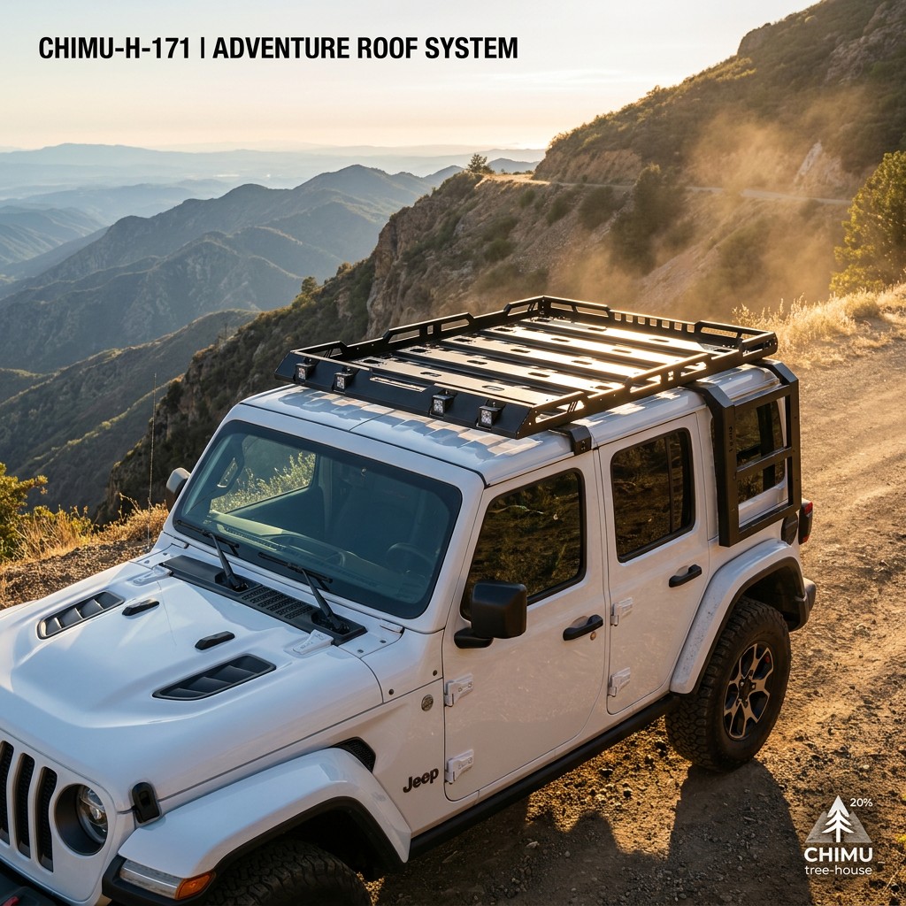 【CHIMU HOME】Plateforme de toit - Cargo Rack Aluminum avis et prix