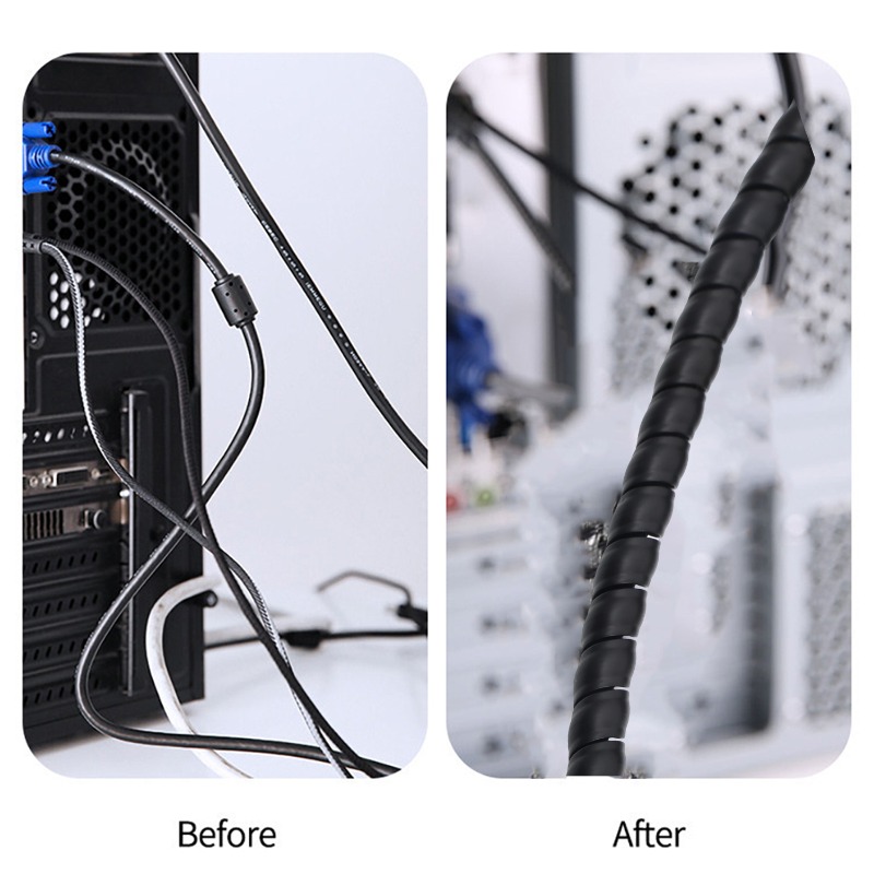 Gaine spirale flexible pour câ - Cable Lock Flexible avis et prix