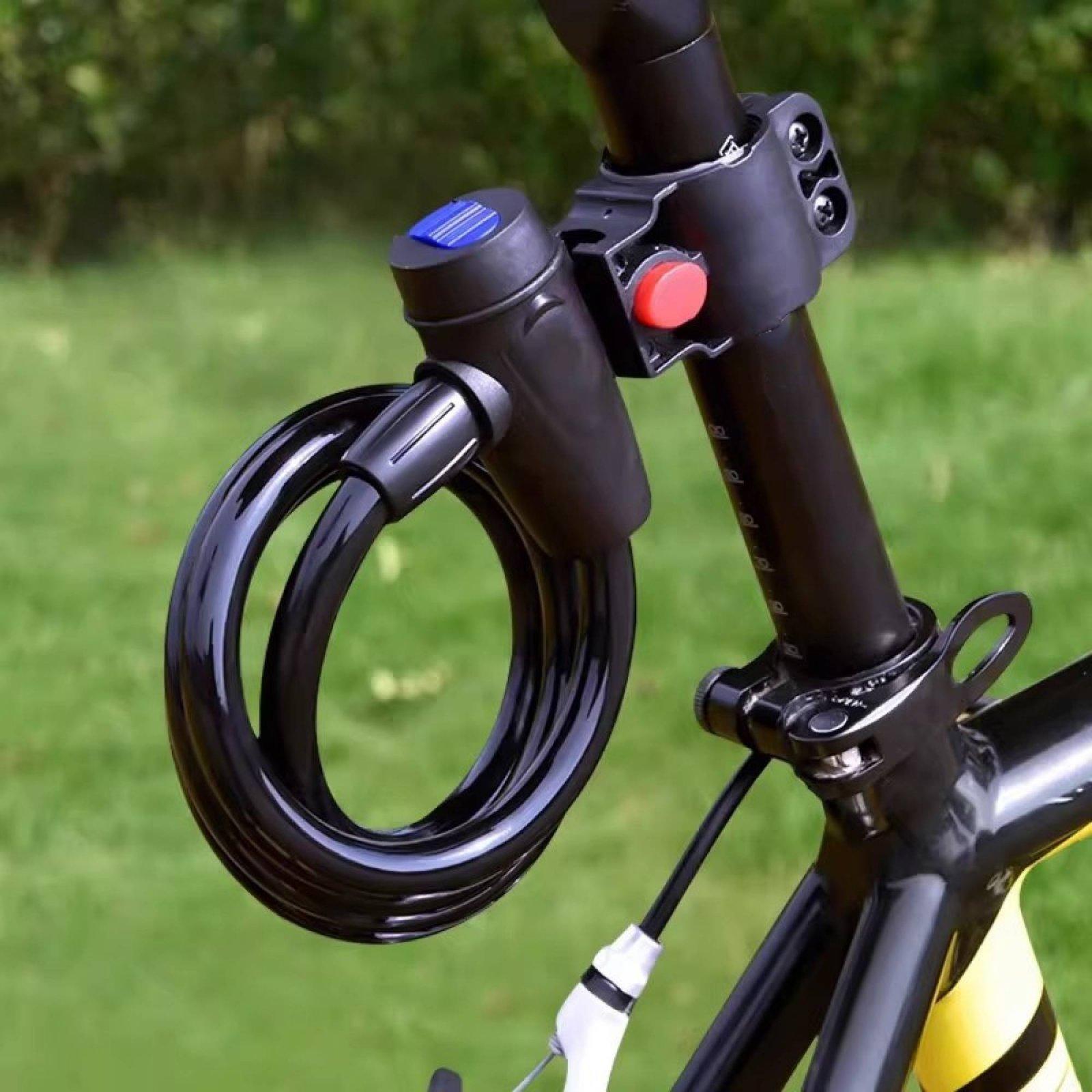 Antivol de vélo en câble d'aci - Cable Lock Flexible avis et prix