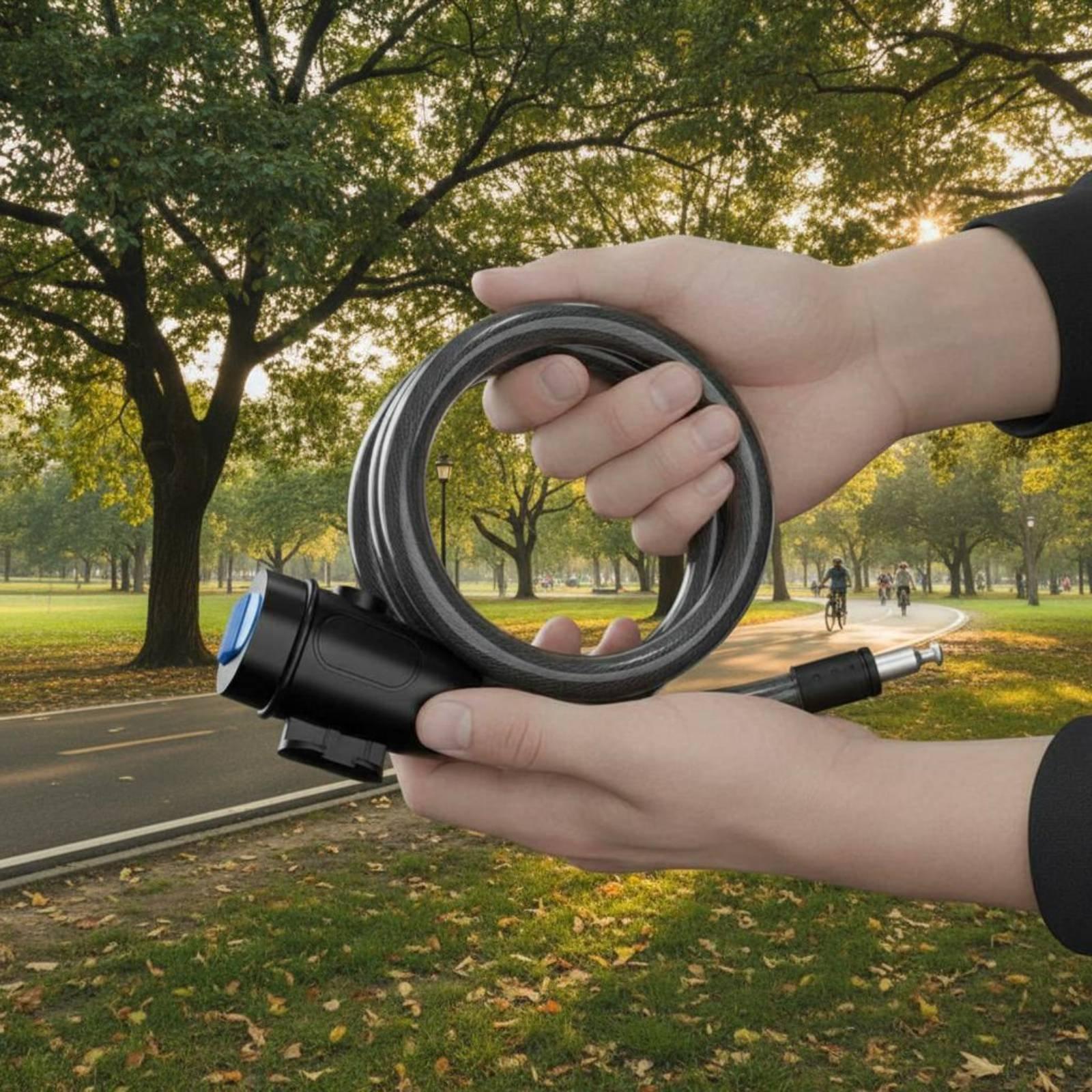 Antivol de vélo en câble d'aci - Cable Lock Flexible avis et prix