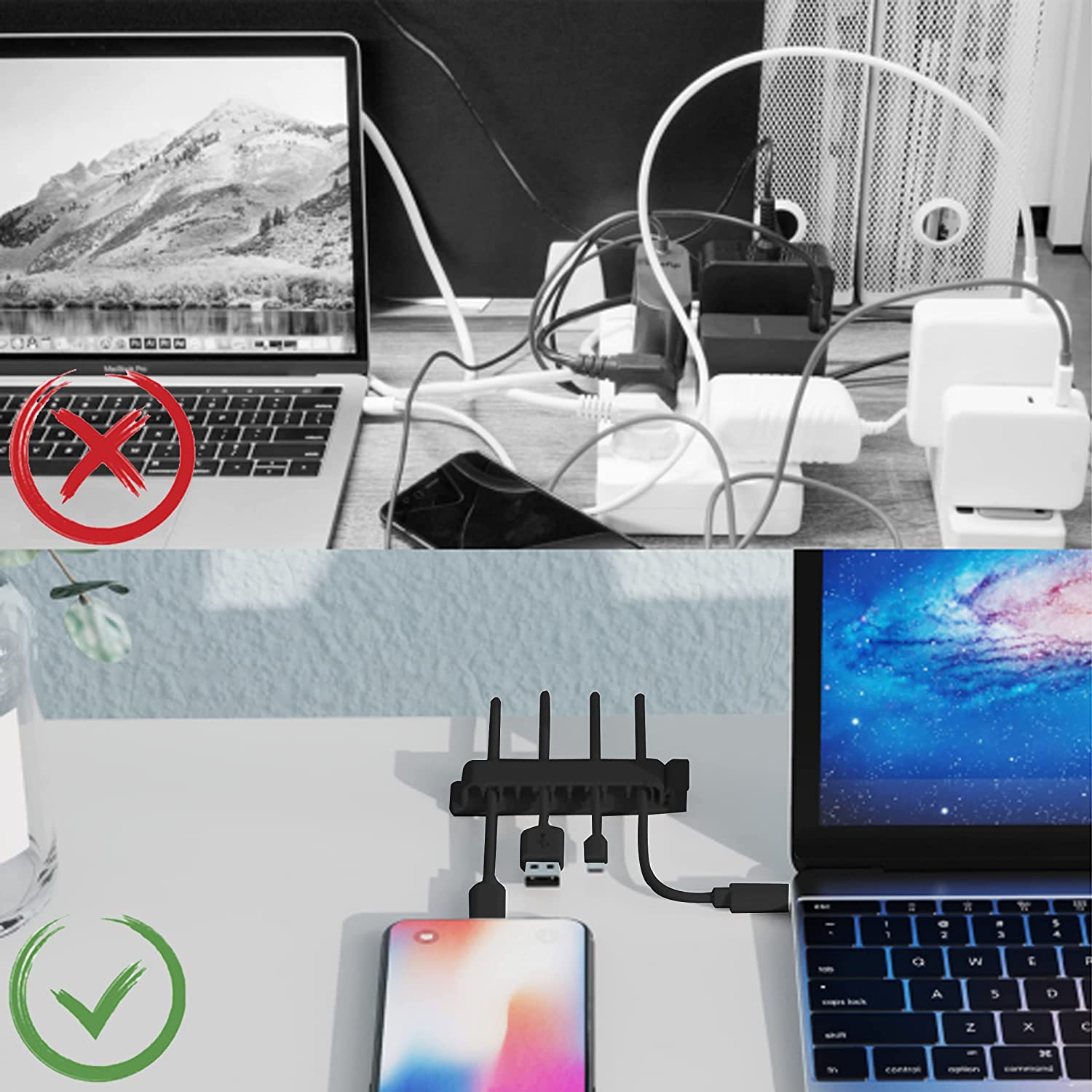 Organisateur de câbles, gestio - Cable Lock Flexible avis et prix