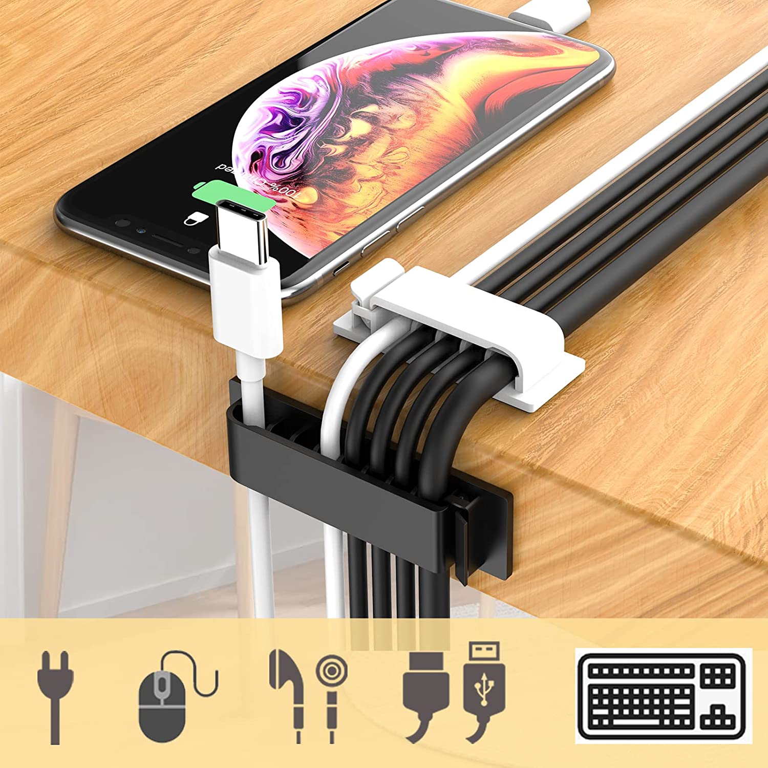 Organisateur de câbles, gestio - Cable Lock Flexible avis et prix